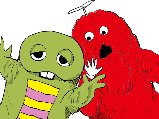 ガチャピン ムック ムガ さんのイラスト ニコニコ静画 イラスト