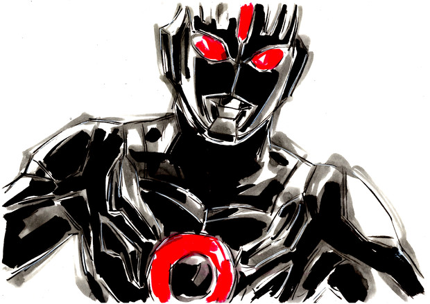 2ウルトラマンオーブダークノワールブラックシュバルツ ３枚（LM19-U05 ウルトラマンオーブダークノワールブラックシュバルツ[LM19-U05