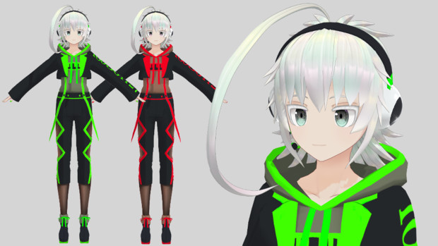 【MMDモデル配布】スコット（UTAU）