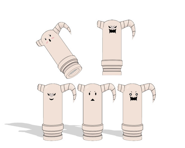 【配布】ごせん像