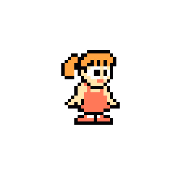 ドット絵 ロールちゃん 1987 1994 Fc ニコニコ静画 イラスト