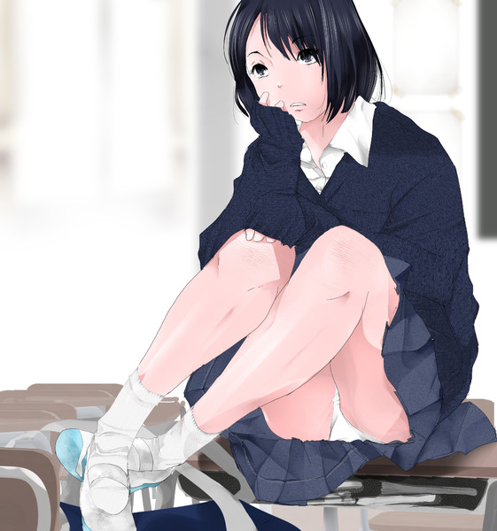 机に座るな Tongpoo さんのイラスト ニコニコ静画 イラスト