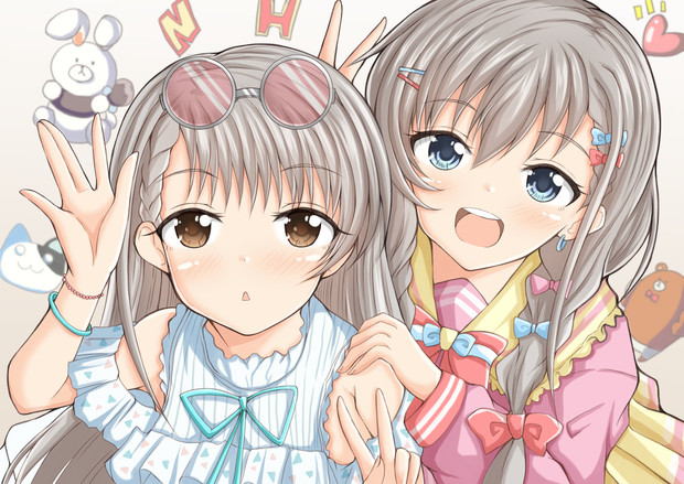 久川姉妹生誕祭イラスト もちのそら さんのイラスト ニコニコ静画 イラスト