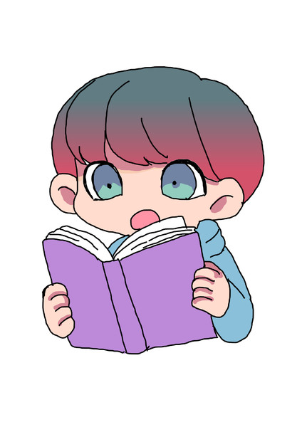 本を読む男子 ナベシン さんのイラスト ニコニコ静画 イラスト