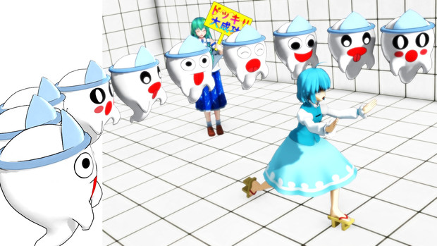 おもちゃのお化け Mmdアクセサリ配布あり ばんぞく さんのイラスト ニコニコ静画 イラスト