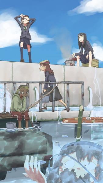 水没地帯の映像研