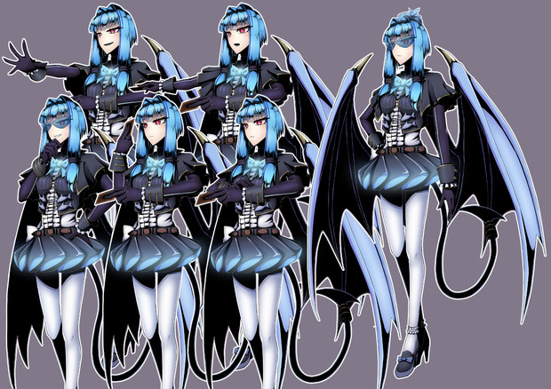 QCAC-JP068 小刻み Evil☆Twin リィラ(イラスト違い版