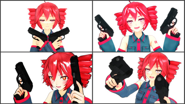 二丁拳銃てとさん / 冷凍みかん さんのイラスト ニコニコ静画 (イラスト)