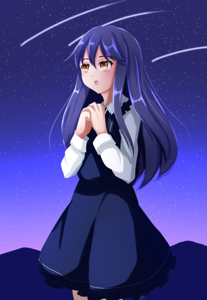 流れ星に願いを ドラメール さんのイラスト ニコニコ静画 イラスト