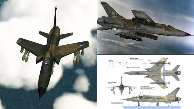 F 105は 戦闘 爆撃機 Ruki さんのイラスト ニコニコ静画 イラスト