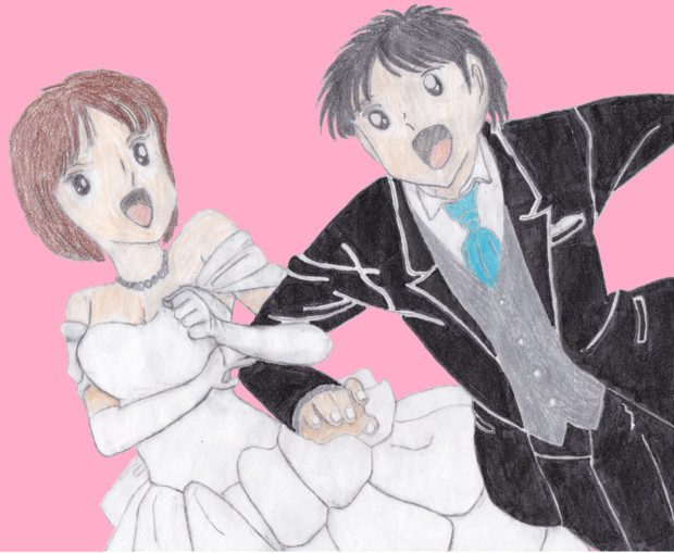 式場に向かう岬太郎 あづみ夫婦 キャプテン岬の人 さんのイラスト ニコニコ静画 イラスト