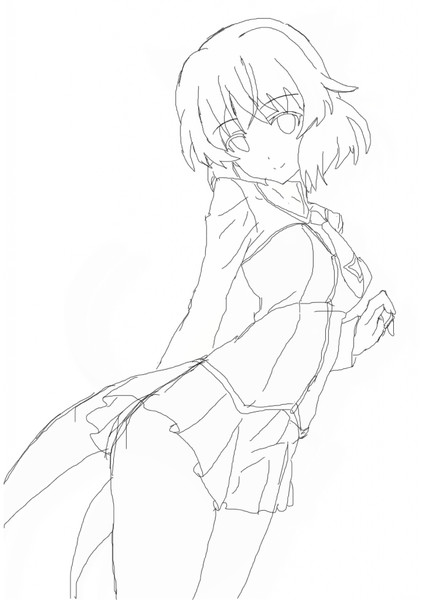 サーニャ 公式絵トレース スズ さんのイラスト ニコニコ静画 イラスト