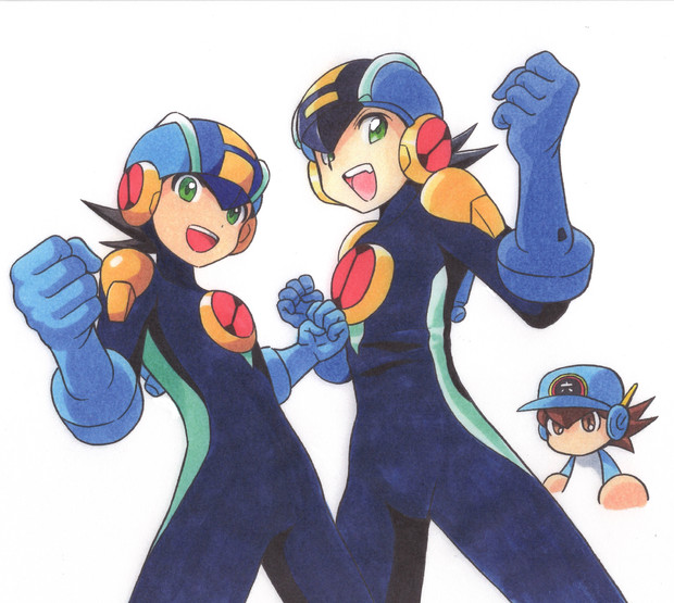 ロックマンエグゼアドバンスドコレクション発売決定 味け猫 さんのイラスト ニコニコ静画 イラスト