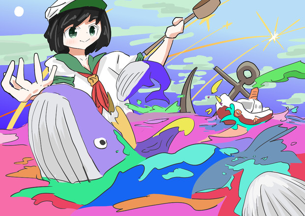 船幽霊と常世の航海 記憶する電球 さんのイラスト ニコニコ静画 イラスト