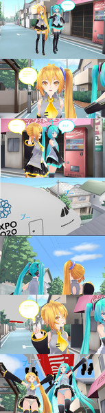【MMD】素敵な飛行機？