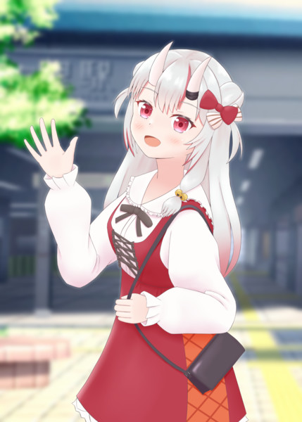 待ち合わせ 三日月優也 お絵かき さんのイラスト ニコニコ静画 イラスト