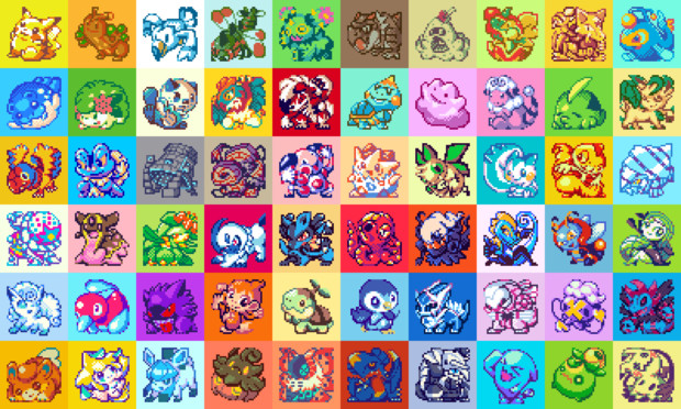 32 32ポケモンドット絵まとめ もぺ さんのイラスト ニコニコ静画 イラスト