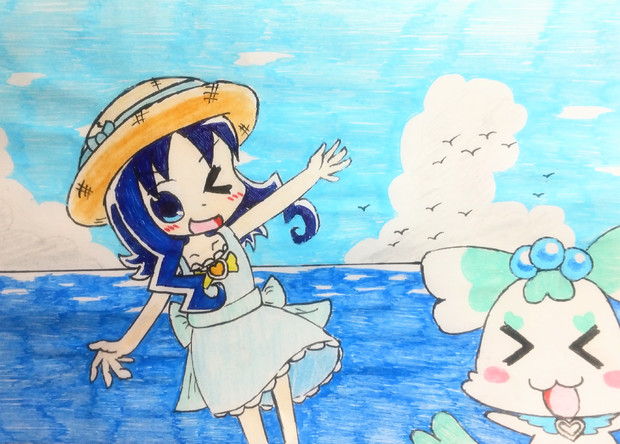 海の日と言えば 22 通りすがりb さんのイラスト ニコニコ静画 イラスト
