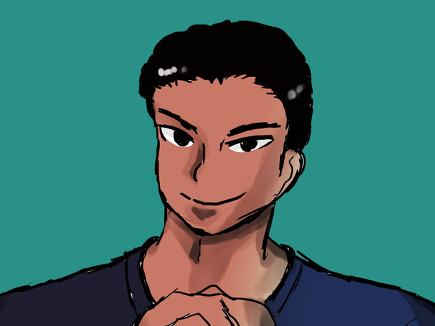 かっこよく描きたかった野獣先輩 Homoyo さんのイラスト ニコニコ静画 イラスト