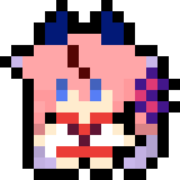 ドット絵 鳴花ヒメ 藍上桜花 さんのイラスト ニコニコ静画 イラスト