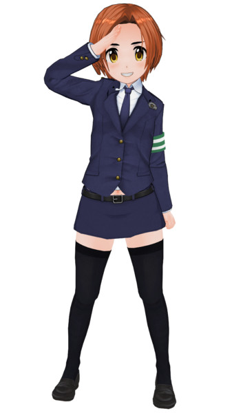 ミニスカポリス薫ちゃん 鮫さん さんのイラスト ニコニコ静画 イラスト