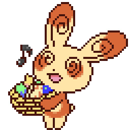 鼻唄パッチール ドット絵素材 ポロック さんのイラスト ニコニコ静画 イラスト