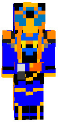 マイクラスキン　仮面ライダーインビンシブルジャンヌ
