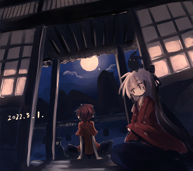 縁側 夜神シロ さんのイラスト ニコニコ静画 イラスト