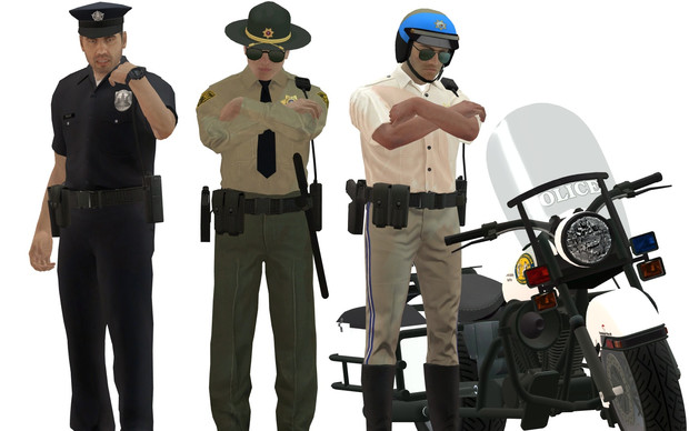 Us Police (MMD DOWNLOAD)