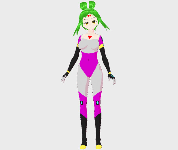 Kemika Uriko The Chimera Character Poses 093