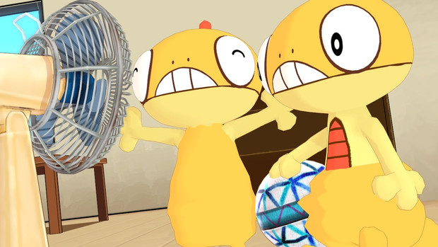 扇風機 ズルッグ Mmdポケモン カトラス リトルジャックp さんのイラスト ニコニコ静画 イラスト