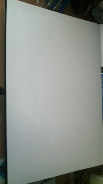 白紙に白米を白で描いてみた