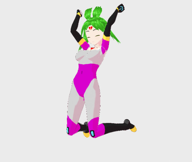 Kemika Uriko The Chimera Character Poses 126