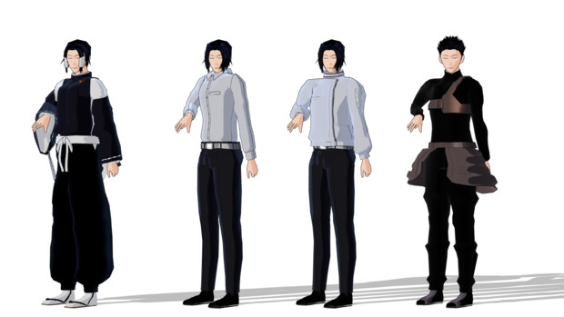 Mmd呪術廻戦 立夏式加茂憲紀 コミュ配布 立夏 スチームパンクp さんのイラスト ニコニコ静画 イラスト