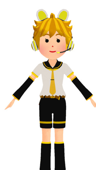 いらすとや風鏡音レン モデル配布 No Ka さんのイラスト ニコニコ静画 イラスト
