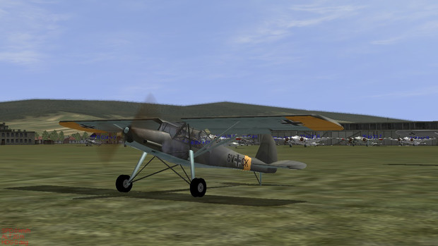 萩丘飛行場から離陸するfi156 しんちゃん乙 さんのイラスト ニコニコ静画 イラスト