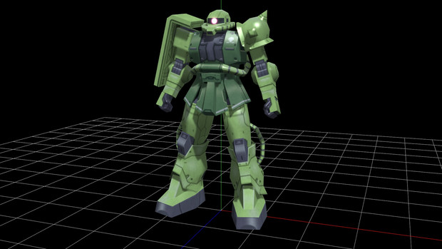 Mmdガンダム ザク みそ太郎 さんのイラスト ニコニコ静画 イラスト