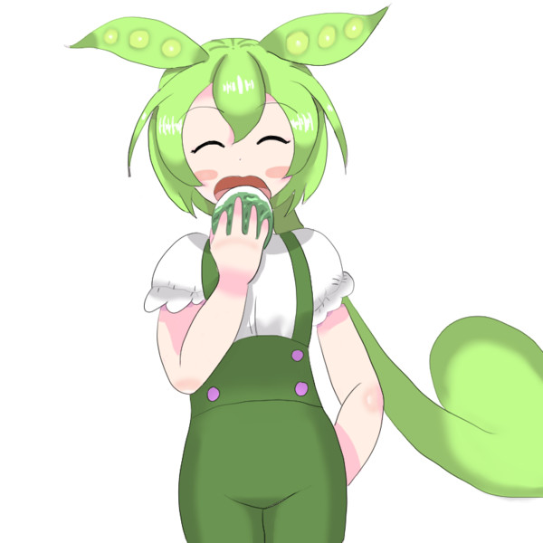 ずんだ餅を食べるずんだもん いしぢ さんのイラスト ニコニコ静画 イラスト