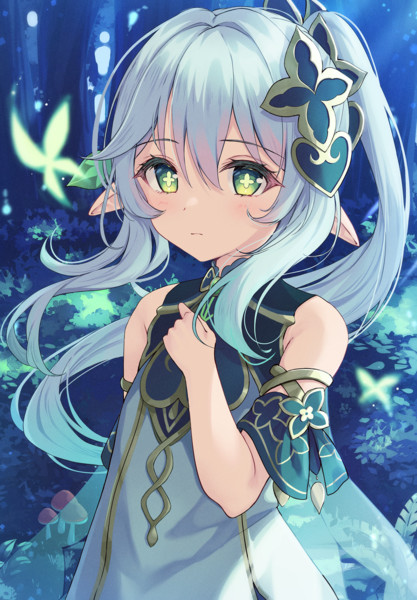 原神 ナヒーダ 手描きイラスト ファンアート - メルカリ