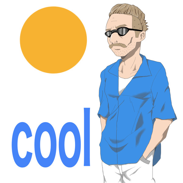 ちょいワル親父夏のオフショット / ゆっくりまる さんのイラスト ニコニコ静画 (イラスト)