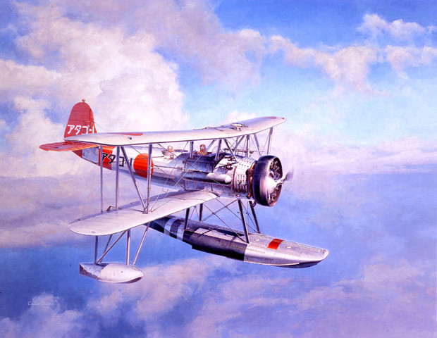 九〇式二号水上偵察機 / しんちゃん乙 さんのイラスト ニコニコ静画 (イラスト)