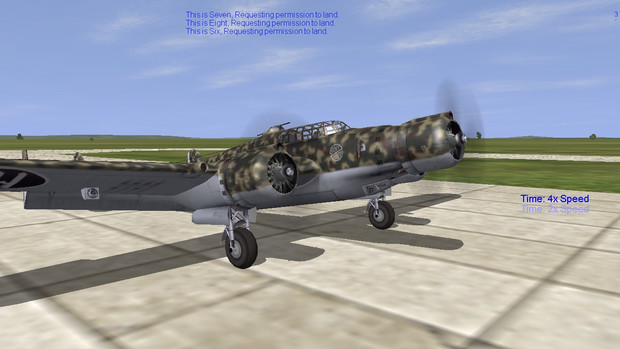 都田飛行場に着陸するカントz 1007 しんちゃん乙 さんのイラスト ニコニコ静画 イラスト