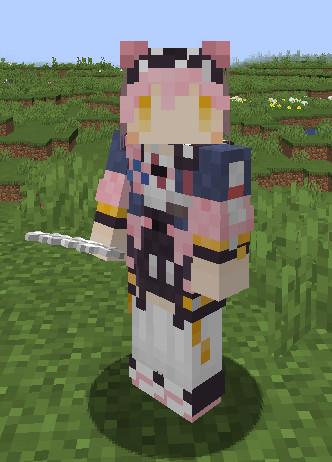 Minecraftスキン アークナイツ ゴールデングロー ふまる さんのイラスト ニコニコ静画 イラスト
