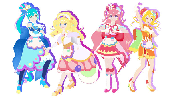 デリシャスパーティ♡プリキュア MMD