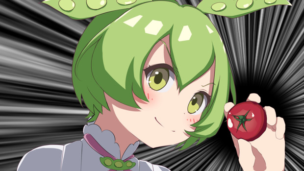 トマトを美味しく食べるずんだもん【ずんだもんの自炊飯 ４飯目】サムネ