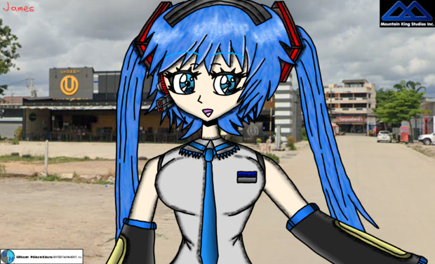 Miku-Chan Seen Parking Lot Track