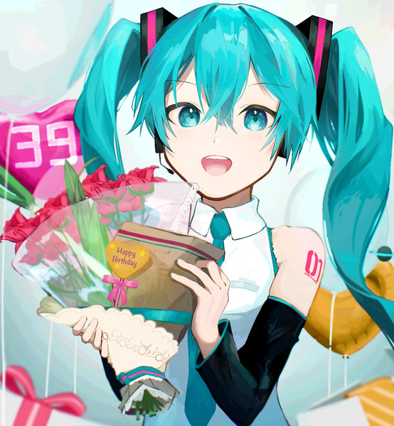 初音ミク誕生日おめでとう いえぬp さんのイラスト ニコニコ静画 イラスト