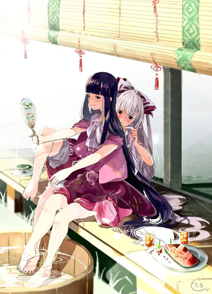 夏のてるもこ