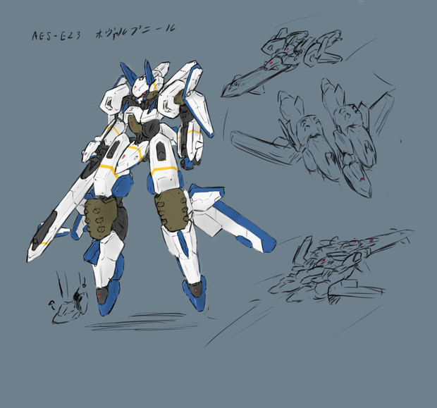 オリジナル分離合体可変機