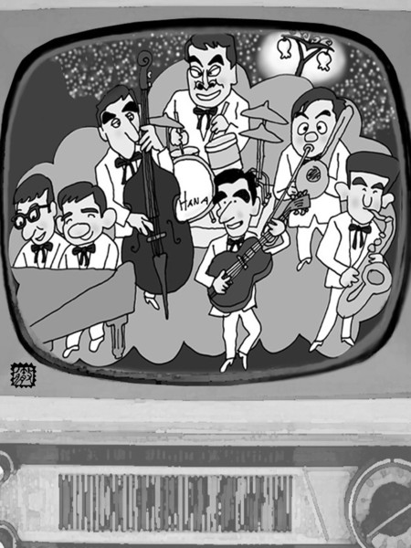 ハナ肇とクレージーキャッツ / さいとうさんったら さんのイラスト ニコニコ静画 (イラスト)